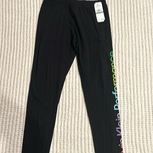 NWT Calvin Klein Performance Girls Black Leggings